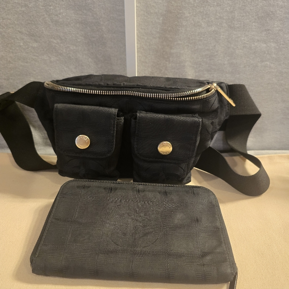 CHANEL Travel Line Belt Bag And Wallet - Picture 7 of 9